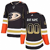 Anaheim Ducks Black Men's Customized Drift Fashion Adidas Jersey,baseball caps,new era cap wholesale,wholesale hats